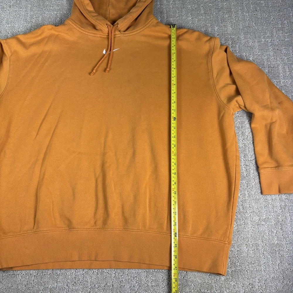 Nike Center Swoosh Hoodie Mens Size XL Mustard Yellow Rare Travis Scott Style - Picture 7 of 8